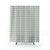 Grey Green Gingham Check Shower Curtains