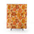 Retro Floral Pattern Shower Curtains