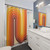 Retro Geometric 522 Shower Curtains