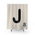 Scrabble Tile Shower Curtain
