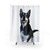 Nero Husky Mix Shower Curtains