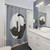 Yin Yang Cat Shower Curtain with Balancing Feline Decor