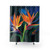 Colorful Birds of Paradise Shower Curtain