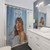 Shower Curtains featuring Silhouette of Taylor Swift's Speak Now Era