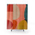 Geometric Abstract Shower Curtains