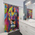 Banksy Rainbow Lion Graffiti Pop Art Shower Curtain