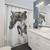 Flick Showjumping Horse Shower Curtains