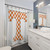 Tennessee Power T Logo Shower Curtain