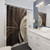 Abstract Swirl Chocolate Shower Curtain