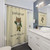 Alexander Hamilcat Black Text Shower Curtains