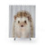 Colorful Hedgehog Shower Curtain