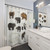 Bears Shower Curtains for Nature-Inspired Bathrooms