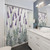 Lavender Illustration Shower Curtains