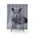 British Shorthair Cat Portrait Shower Curtains