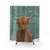 Highland Cow Tartan Shower Curtains
