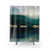 Waters Edge Reflection Shower Curtains with nature landscape and water reflections