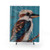 Kookaburra Shower Curtain - Vibrant Australian Bird Design