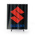 Suzuki Logo Shower Curtain