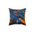Oil Paint Pattern Throw Pillow