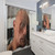 The Rock Eyebrow Meme Shower Curtain