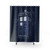 The Blue Box Blueprint Shower Curtains