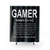 Gamer Definition Shower Curtains
