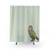 Kakapo Shower Curtain - Endangered New Zealand Bird Design