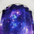 Purple Blue Galaxy Nebula Shower Curtains