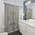 Reserved for the Dog Grey Shower Curtain