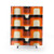 Mid-Century Modern Orange Shower Curtains