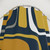 Mid-Century Modern Abstract Mustard, Navy & Gray Shower Curtains