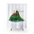 I Lava You Shower Curtains - Pixar Inspired Volcano and Nature Decor