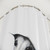 Whippet Shower Curtains with Peeping Sighthound Design