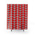 Mid-Century Modern Leaves Shower Curtain