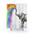 Baby Elephant Spraying Rainbow Shower Curtain