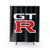 Nissan GTR Shower Curtains - Drift Racing Design