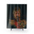 Chuck Norris Shower Curtain with Replaceface Art