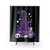 Nikury Feline Familiar 02 Black Shower Curtain