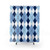 Blue Argyle Shower Curtains