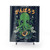 Cthulhu Shower Curtain with Good Luck Monster Design