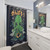 Cthulhu Shower Curtain with Good Luck Monster Design
