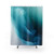 Modern Abstract Turquoise Shower Curtains