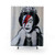 Banksy Ziggy Stardust Queen of England Street Art Shower Curtain