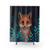 Adorable Fox Shower Curtain