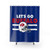 Buffalo Bills Themed Shower Curtain