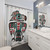Haida Tlingit Native Raven Totem Shower Curtain