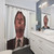 Dwight Schrute Skin Mask Shower Curtains