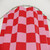 Checkered Pink and Red Shower Curtains - Stylish Bathroom Decor