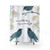 Three Little Birds Shower Curtain with Daisies and Inspirational Words