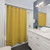 Mustard Yellow Solid Shower Curtains